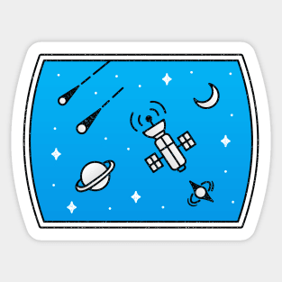 Doodle Space 2 Sticker